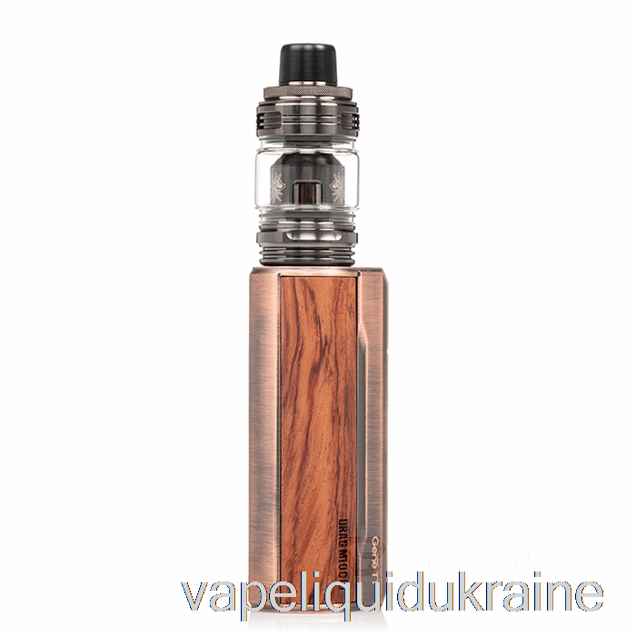 Vape Ukraine VOOPOO DRAG M100S Starter Kit Antique Brass and Paduak